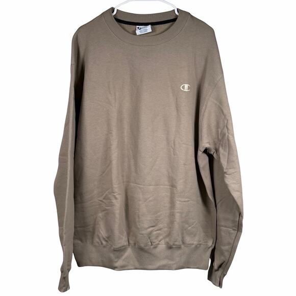 Champion Other - Champion Sweatshirt Men’s Large Eco Authentic Brown Crewneck Pullover Sweater